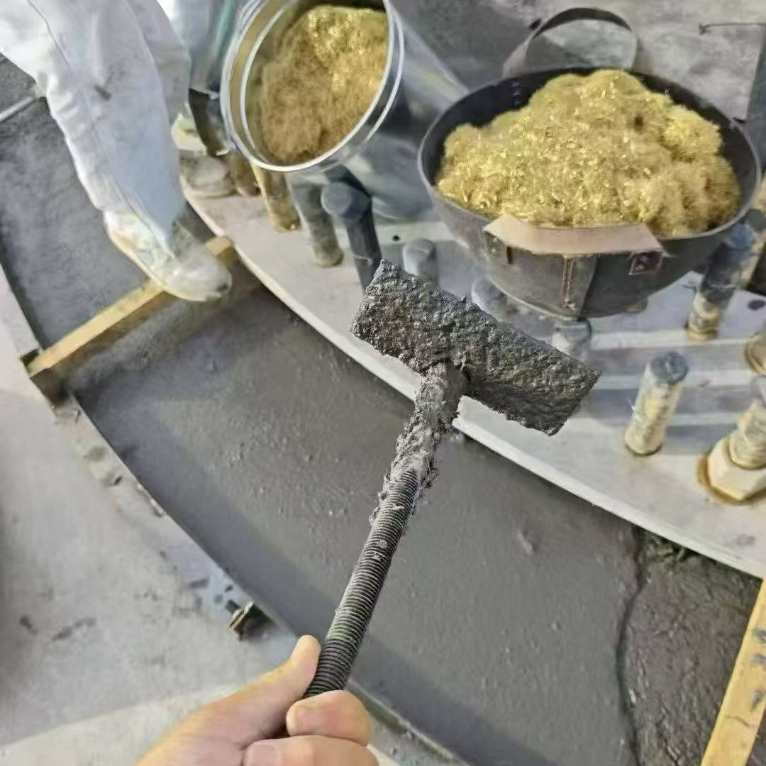 焦作C120钢纤维高强无收灌浆料 轧机压缩机汽轮机发电机锻压设备底座灌浆材料